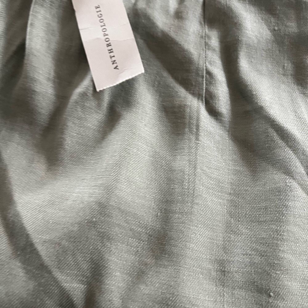 Anthropologie Light Green Avery Pants - Picture 3 of 7